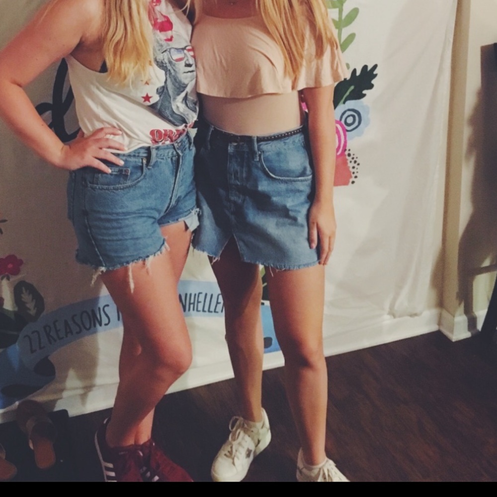 Jean skirt